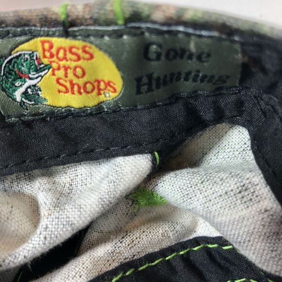 Bass Pro Shops Hat Cap Youth Gone Hunting Realtree Camo Hook & Loop Adjustable - Picture 9 of 13